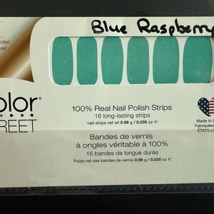 Color Street Teal Nail Polish Strips